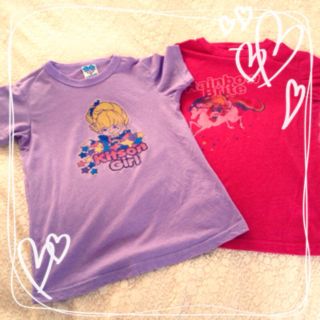 キットソン(KITSON)のLA購入♡コラボT♡2枚(Tシャツ(半袖/袖なし))