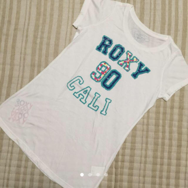 Roxy(ロキシー)のROXY♡ホワイトTシャツ レディースのトップス(Tシャツ(半袖/袖なし))の商品写真