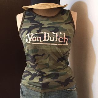 ボンダッチ(Von Dutch)のVon Dutch タンクトップ 迷彩(タンクトップ)