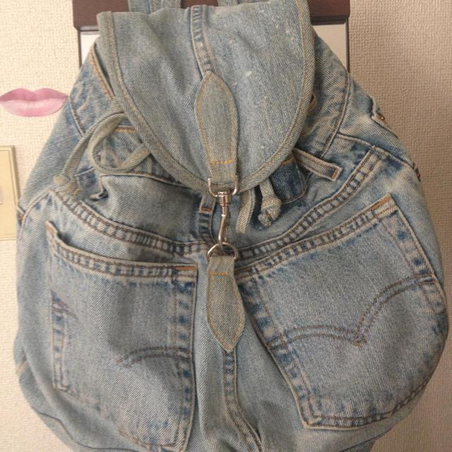 デニムリュック☆ レディースのバッグ(リュック/バックパック)の商品写真