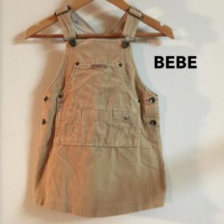 ベベ(BeBe)のべべ BEBE サロペット(ワンピース)