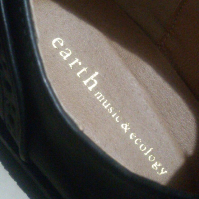 earth music & ecology(アースミュージックアンドエコロジー)のearth＊厚底シューズ レディースの靴/シューズ(ローファー/革靴)の商品写真