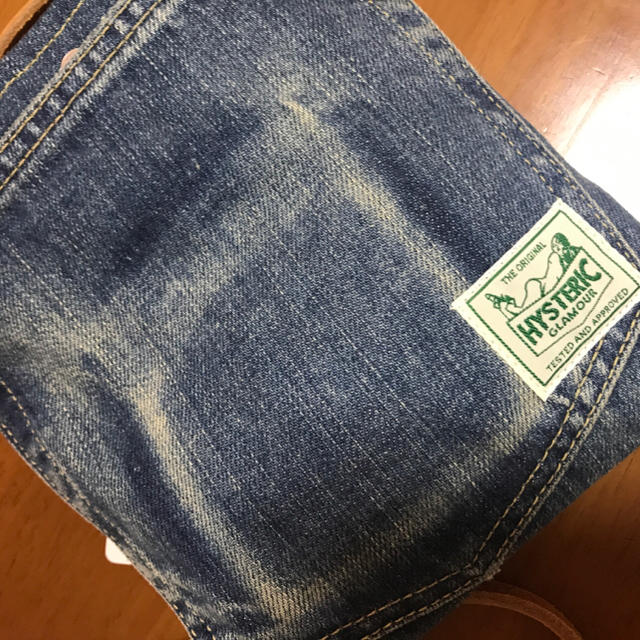 HYSTERIC GLAMOUR(ヒステリックグラマー)のchico様専用 HYS DENIM REMAKEポシェット レディースのバッグ(ショルダーバッグ)の商品写真