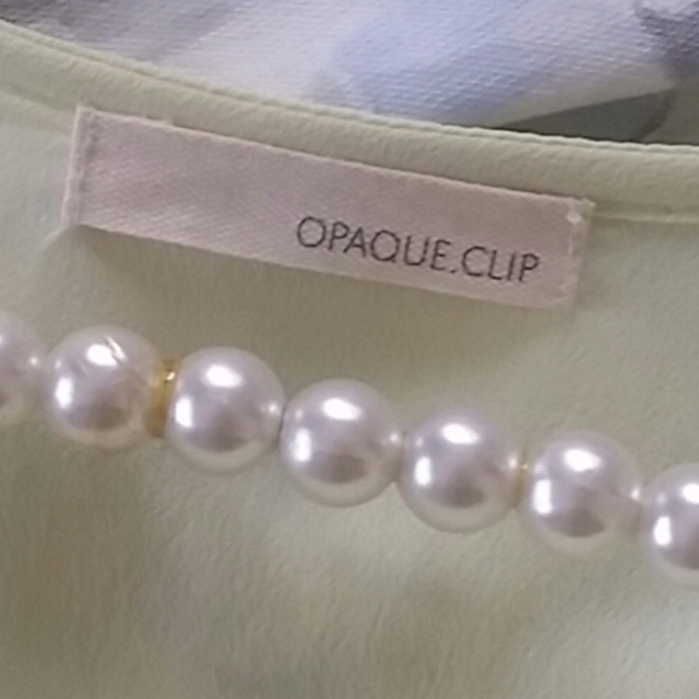 OPAQUE(オペーク)のOPAQUE CLIP シフォントップス レディースのトップス(カットソー(長袖/七分))の商品写真