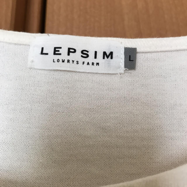 LEPSIM(レプシィム)のレプシィム 七分袖カットソー レディースのトップス(Tシャツ(長袖/七分))の商品写真