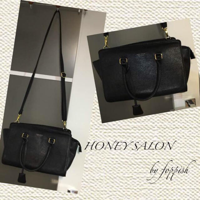 Honey Salon(ハニーサロン)の【miz様専用】honeysalon ショルダーバッグ ハンドバッグ レディースのバッグ(ショルダーバッグ)の商品写真