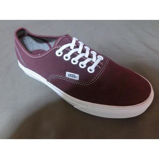 ヴァンズ(VANS)のUSA購入 単色スウェード素材バンズ Authentic 24.5㌢(スニーカー)