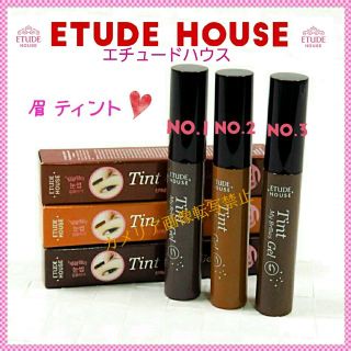 エチュードハウス(ETUDE HOUSE)の送料込み♥No.2ライトブラウン♥ETUDE HOUSE♥眉ティント♥(眉マスカラ)