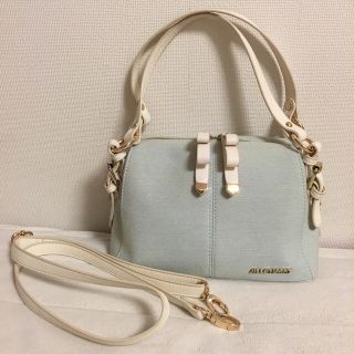 ジルスチュアート(JILLSTUART)のaya.m様専用★JILLSTUART★リボンノットバッグ ライトブルーデニム(ショルダーバッグ)