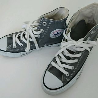 コンバース(CONVERSE)のグレー ハイカット スニーカー(スニーカー)