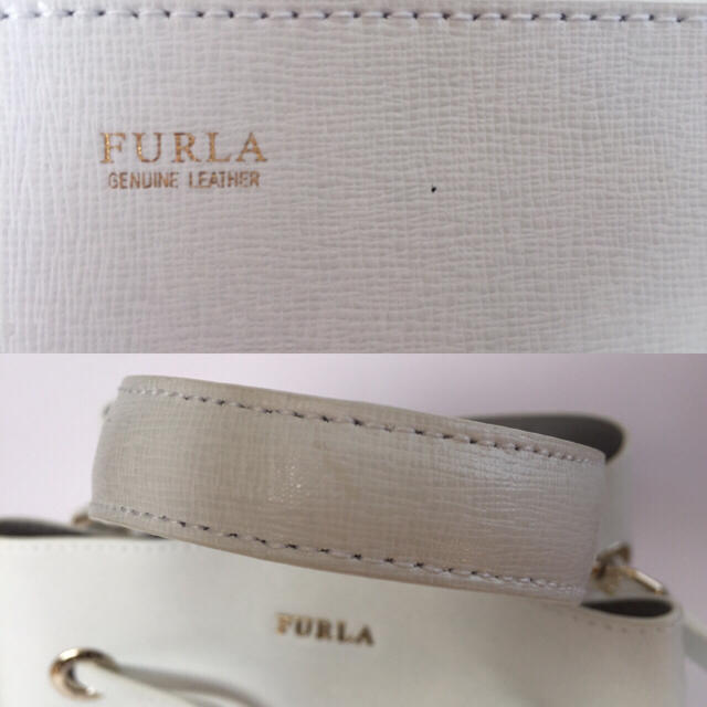 Furla(フルラ)の新品未使用 FURLA フルラ ステイシー ホワイト 2wayショルダー  レディースのバッグ(ショルダーバッグ)の商品写真