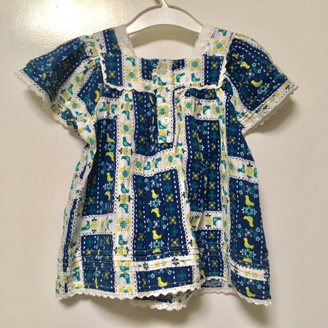 Petit jam(プチジャム)の【専用】小鳥柄トップス キッズ/ベビー/マタニティのキッズ服女の子用(90cm~)(ブラウス)の商品写真