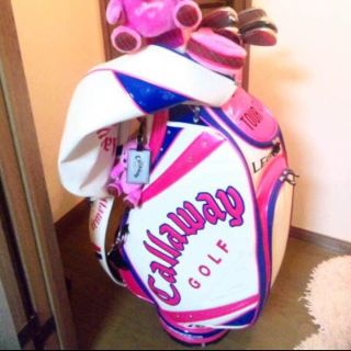 キャロウェイゴルフ(Callaway Golf)のcallaway キャロウェイ ソレイル 上田桃子 ツアーバッグセット 初心者(バッグ)