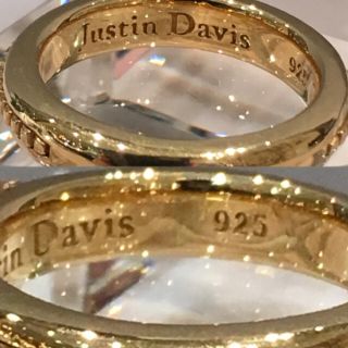 Justin Davis - ジャスティンデイビス ゴールドリングの通販 by