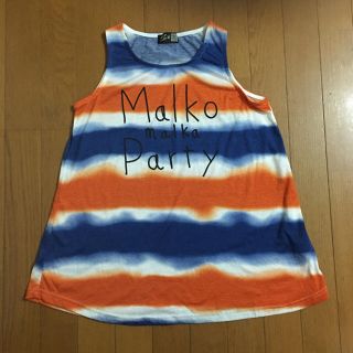 マルコマルカ(MALKOMALKA)のMalko malka  カットソー(カットソー(半袖/袖なし))