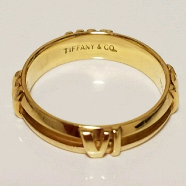 Tiffany & Co.(ティファニー)のティファニー アトラス リング 12号 K18 レディースのアクセサリー(リング(指輪))の商品写真