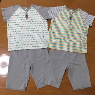 ユニクロ(UNIQLO)のユニクロ パジャマ 半袖 90㎝ 2枚セット(パジャマ)