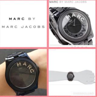 マークバイマークジェイコブス(MARC BY MARC JACOBS)のラインストーン 大人気 時計 今だけセール(腕時計)