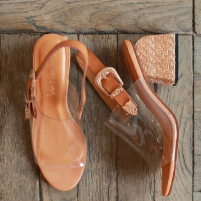 SeaRoomlynn(シールームリン)のクリアバックルミュール レディースの靴/シューズ(ミュール)の商品写真