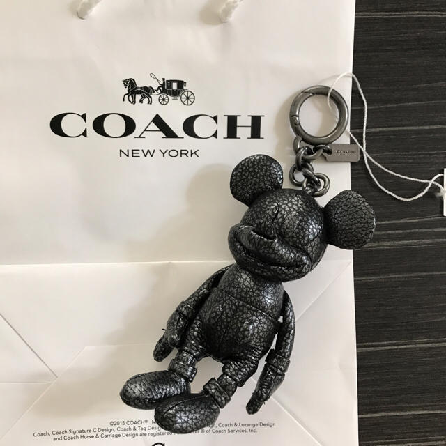 限定品✨】 COACH コーチ ディズニー 3D ミッキーマウス チャーム