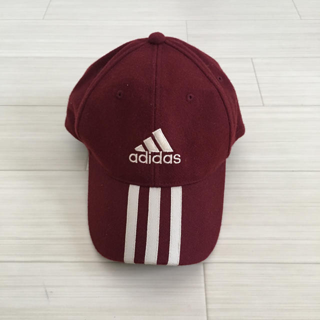 adidas(アディダス)のadidas ウールロゴ刺繍Cap メンズの帽子(キャップ)の商品写真