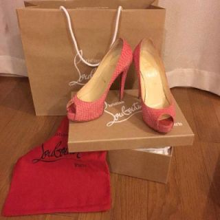 クリスチャンルブタン(Christian Louboutin)のクリスチャンルブタン 超レアピンクパイソン(ハイヒール/パンプス)