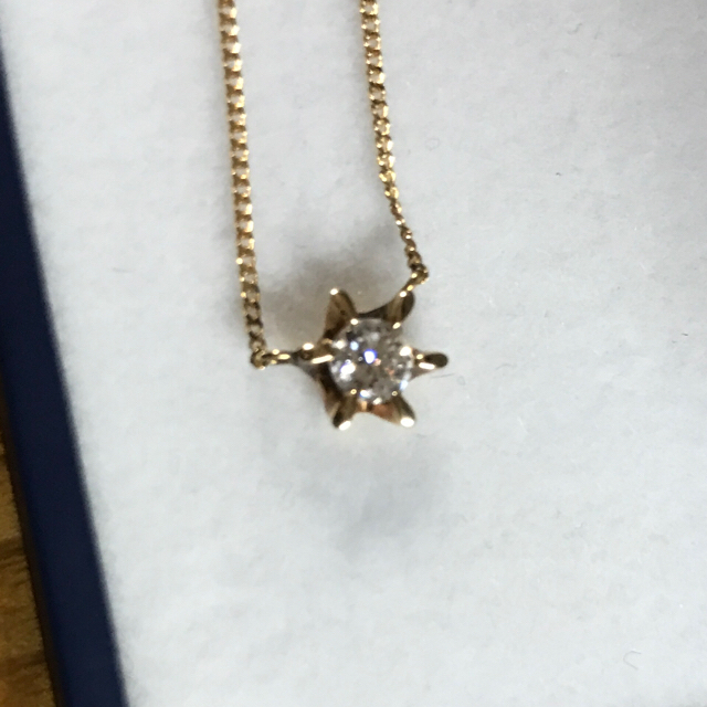 さみく♡様専用！0.21ct 一粒ダイヤ 立爪ネックレス♡k18 の通販 by Ton's shop｜ラクマ