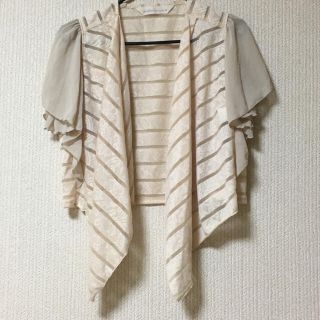 トランテアンソンドゥモード(31 Sons de mode)のシフォンボレロ♡(ボレロ)