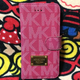 マイケルコース(Michael Kors)の★MK★中古★iPhone7plus手帳型カバー★(iPhoneケース)