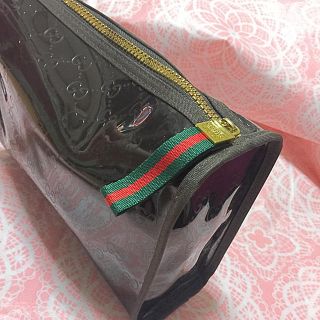 グッチ(Gucci)のグッチ 非売品 ビニールポーチ 未使用(ポーチ)