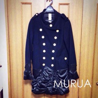 ムルーア(MURUA)のMURUAウールコート(ロングコート)