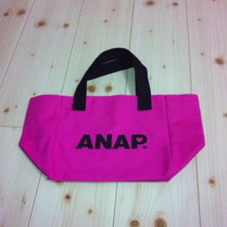 アナップ(ANAP)のANAP♡ロゴバック(エコバッグ)