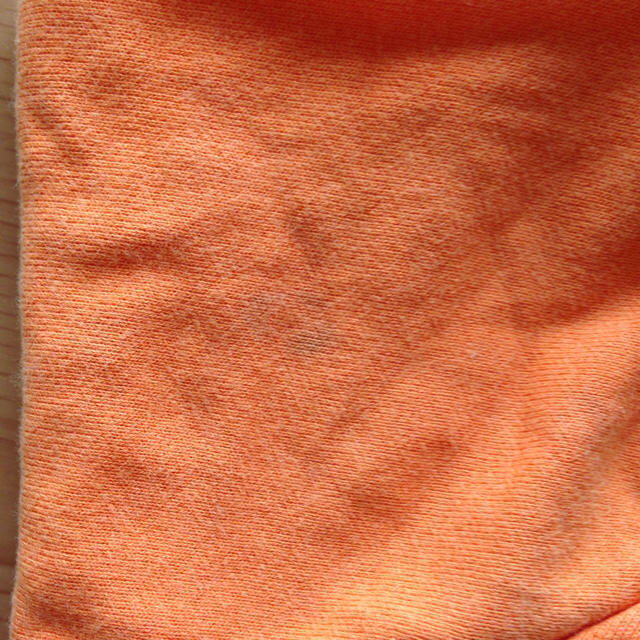 BeBe(ベベ)の♥︎オレンジ耳付きパーカー70♥︎ キッズ/ベビー/マタニティのベビー服(~85cm)(カバーオール)の商品写真