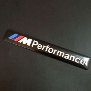 ビーエムダブリュー(BMW)のBMW M Performance/　M//スポーツ アルミエンブレム輸入品(車内アクセサリ)