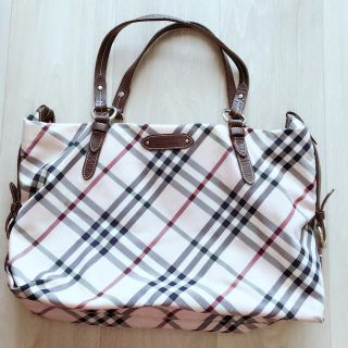 バーバリー(BURBERRY)のバーバリーブルーレーベル バーバリーチェックのカバン(トートバッグ)