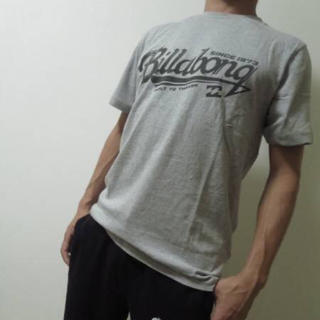 ビラボン(billabong)の新品 BILLABONG ビラボン 半袖 Tシャツ メンズ トップス グレー(Tシャツ/カットソー(半袖/袖なし))