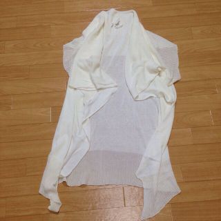 リックオウエンス(Rick Owens)の新品同様リックオゥエンス☆変形カーディガン(カーディガン)