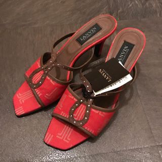 ランバン(LANVIN)の新品タグ付き LANVINランバン サンダル ミュール(サンダル)