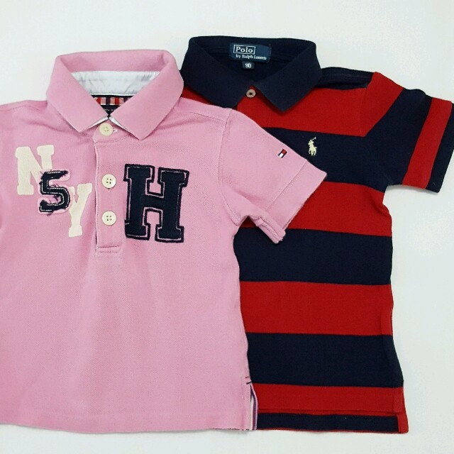 POLO RALPH LAUREN(ポロラルフローレン)のポロシャツ90★トミー＋ポロ キッズ/ベビー/マタニティのキッズ服男の子用(90cm~)(Tシャツ/カットソー)の商品写真