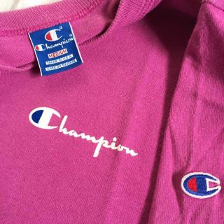 チャンピオン(Champion)の90s USA製 チャンピオン ワンポイントロゴ Tシャツ アメリカ製 米国製(Tシャツ/カットソー(半袖/袖なし))