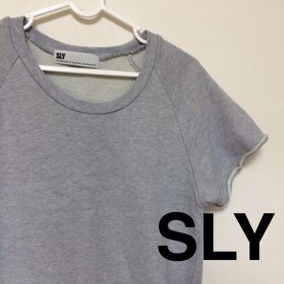 スライ(SLY)のSLY スウェットワンピ(ミニワンピース)