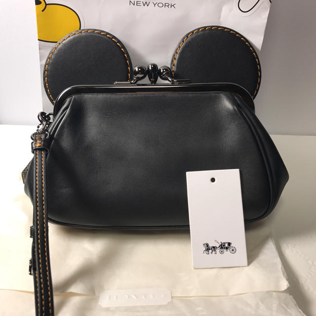 COACH(コーチ)のコーチ×ディズニーコラボ クラッチバッグ❤️新品 未使用 レディースのバッグ(クラッチバッグ)の商品写真