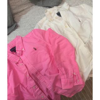 ラルフローレン(Ralph Lauren)のラルフローレン 子供シャツホワイト(ブラウス)