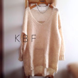 ケービーエフ(KBF)の【KBF】春ニットチュニック★(ニット/セーター)