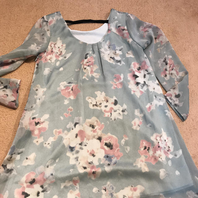 SNIDEL(スナイデル)のsnidel girl 花柄 ワンピース 130cm キッズ/ベビー/マタニティのキッズ服女の子用(90cm~)(ワンピース)の商品写真