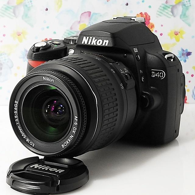 ✨Wi-Fi対応✨軽量・コンパクト✨カメラ女子にオススメ✨Nikon D40X-