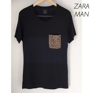 ザラ(ZARA)のZARA MAN Leopard Pocket T-Shirt(Tシャツ/カットソー(半袖/袖なし))