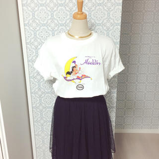 ディズニー(Disney)の【Aladdin】Esso×アラジンコラボTシャツ(Tシャツ/カットソー(半袖/袖なし))