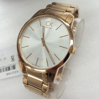 カルバンクライン(Calvin Klein)の新品 CK 腕時計 メンズ K2G21646 ローズゴールド 43mm(腕時計(アナログ))