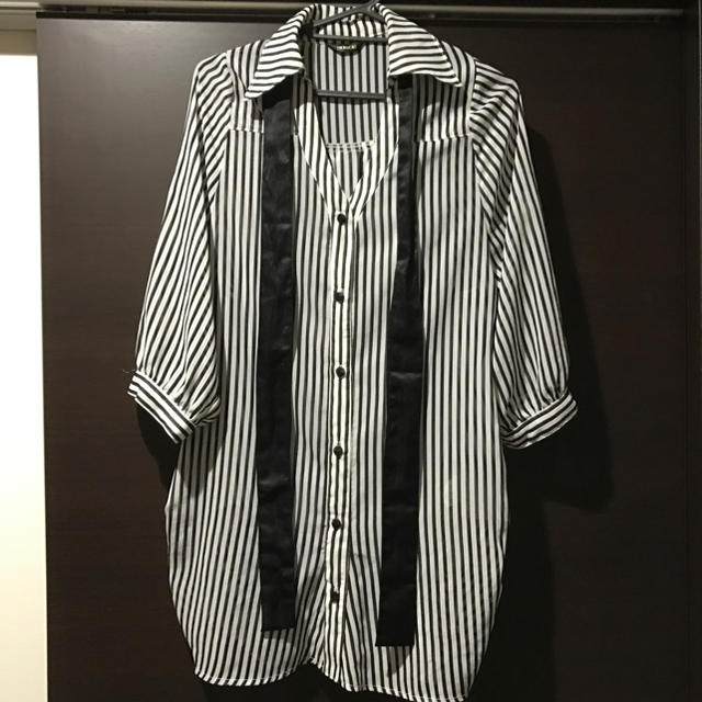 Dosch(ドスチ)のストライプシャツ テロシャツ ブラウス レディースのトップス(シャツ/ブラウス(長袖/七分))の商品写真